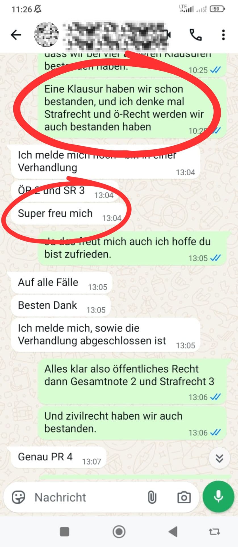 WhatsApp-Kundenfeedback an dein-ghostwriter.de, Nachricht 7 von 9